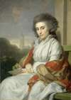 Portrait of Cornelia Rijdenius, Wife of Johannes Lublink II
