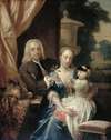 Isaac Parker, his Wife Justina Johanna Ramskrammer and their Son Willem Alexander (1740-1747)