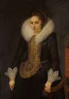 Portrait of Catharina Fourmenois (1598-1665)