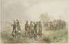 Ontmoeting van Franse officieren in Holland, 1793