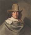 Portret van Abraham Velters (1603-1690), after Jacob Adriaensz. Backer