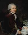 Portrait d’homme, autrefois maquillé en Robespierre