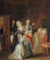 Les adieux de Louis XVI à sa famille, le 20 janvier 1793