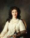 Portrait d’Adélaïde Binart, épouse Lenoir (1769-1832), peintre