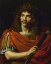Molière (1622-1673) dans le rôle de César de ‘La Mort de Pompée’