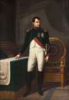 Portrait de Napoléon Ier (1769-1821), en uniforme de colonel des chasseurs de la Garde