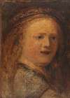 Etude de femme, copie d’après Rembrandt