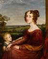 Portrait of Mrs. William Wilberforce and Child