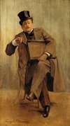 Portrait de Georges Courteline (1858-1929), écrivain