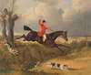 Foxhunting; Clearing a Ditch