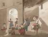 After Pinnelli – Group of Peasants Outside a Church