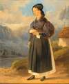 Countrywoman from the Salzkammergut