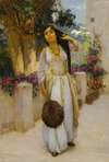Woman of Algiers on a Veranda