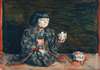 Seated Portrait of Reiko with a Doll