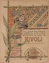 Document publicitaire pour la Grande épicerie Rivoli