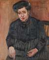 Damenporträt (Portrait of the artist’s mother-in-law)