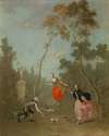 Lady on a Swing – Gallant Scene in the Park I