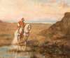 A Rider in a Landscape