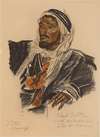 Cheikh Sattane, Chef de la tribu Haddidine (Palmyre)
