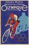 Cycles, motos. Bicyclettes à moteur Olympique