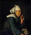 Peasant woman from Brittany