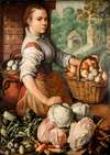 Girl with Vegetables