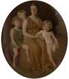 Portrait of Mrs. John J. Albright and Children 