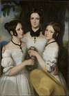 Portrait of three girls