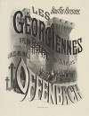 Bouffes-Parisiens. Les Géorgiennes, opéra-bouffe en 3 actes