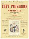 Cent proverbes par Grandville