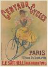 Centaur Cycles. Paris, 9, avenue de la Grande Armée. E.F. Satchell