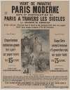 Vient de paraitre, Paris moderne, suite et continuation de Paris à travers les siècles