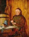 Stillvergnügt (A Monk with a Tobacco Box)