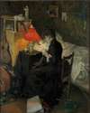 Mother with sick child