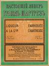 Liqueur fabriquée à la Grande Chartreuse. L. Garnier