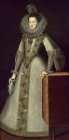 Portrait of Margaret of Austria (1584-1611), Queen of Spain