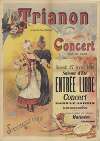 Trianon. Concert tous les soirs. Samedi 27 avril 1895. Entrée libre