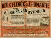 Les deux fléaux de l’humanité voies urinaires, syphilis