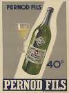 Pernod Fils. 40° affiche