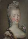 Portrait de Marie-Antoinette à l’âge de 19