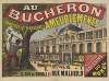 Au bucheron fabrique & grands magasins d’ameublements. 8 rue de Rivoli et rue Malher, 9 Paris