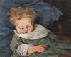 Child in cradle (the artist’ son)
