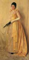 The Lady in Gold – A Portrait of Mrs. John Crooke