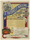 La Fraternelle parisienne, société d’assurance mutuelle contre l’incendie fondée en 1837