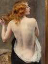 Nude, seen from behind