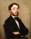 Portrait of Henri Sennegon, nephew of Corot (1828-1886)