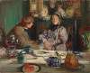 Le peintre Sickert et sa mère, Petit-déjeuner á Neuville