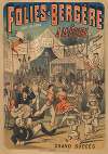 Folies-Bergère. Tous les soirs. A la Foire, divertissement pantomime de G. Adrien, musique de Mr. Desormes