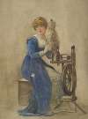 Woman spinning