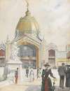 The 1900 World’s Fair Exhibition on the Champ de Mars